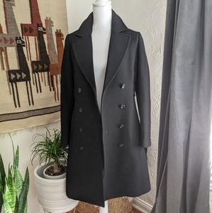 J. Crew Double Breasted Wool Military Pea Coat